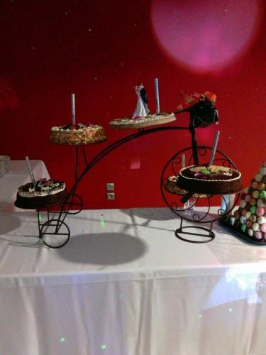 Pièces montée et présentation de dessert